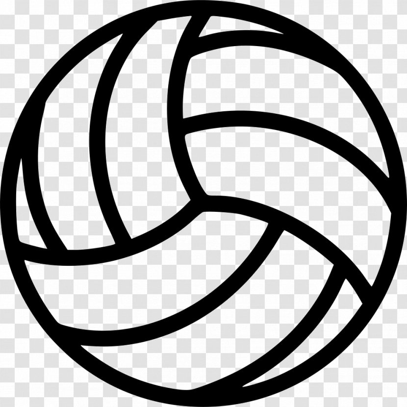 Beach Volleyball Vector Graphics Net Sports - Line Art Transparent PNG