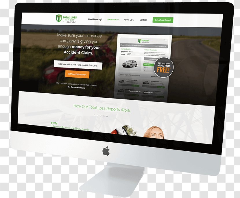 Computer Monitors Mobials Inc. Brand HomeProof Logo - Car Dealership - Total Loss Transparent PNG