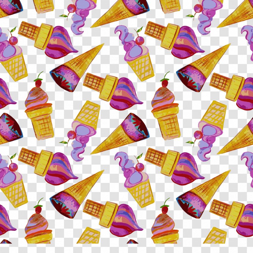 Ice Cream Poster - Color Transparent PNG