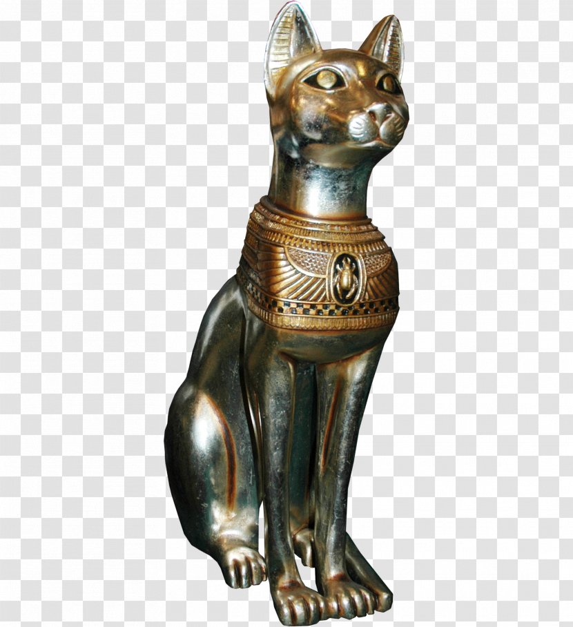 Ancient Egypt Cat - History - Bronze Ornaments Free Buckle Material Transparent PNG