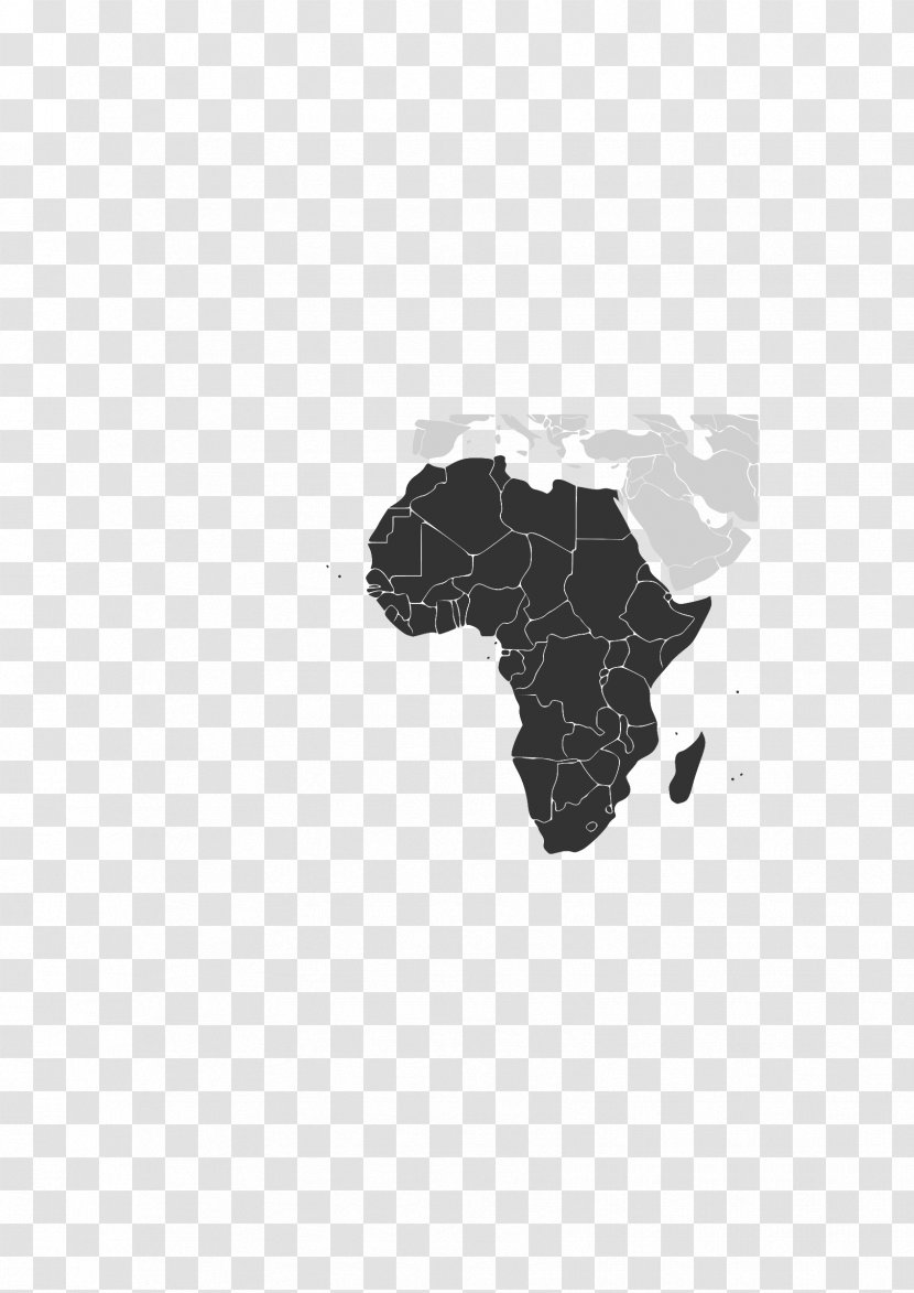 Africa Europe Clip Art - Four Continents Transparent PNG