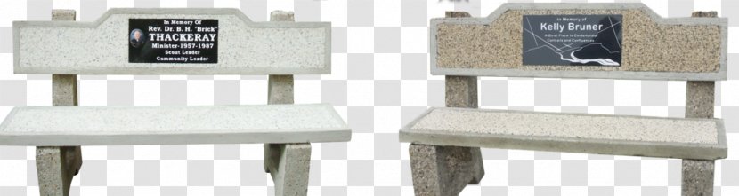 Table Chair - Stone Bench Transparent PNG