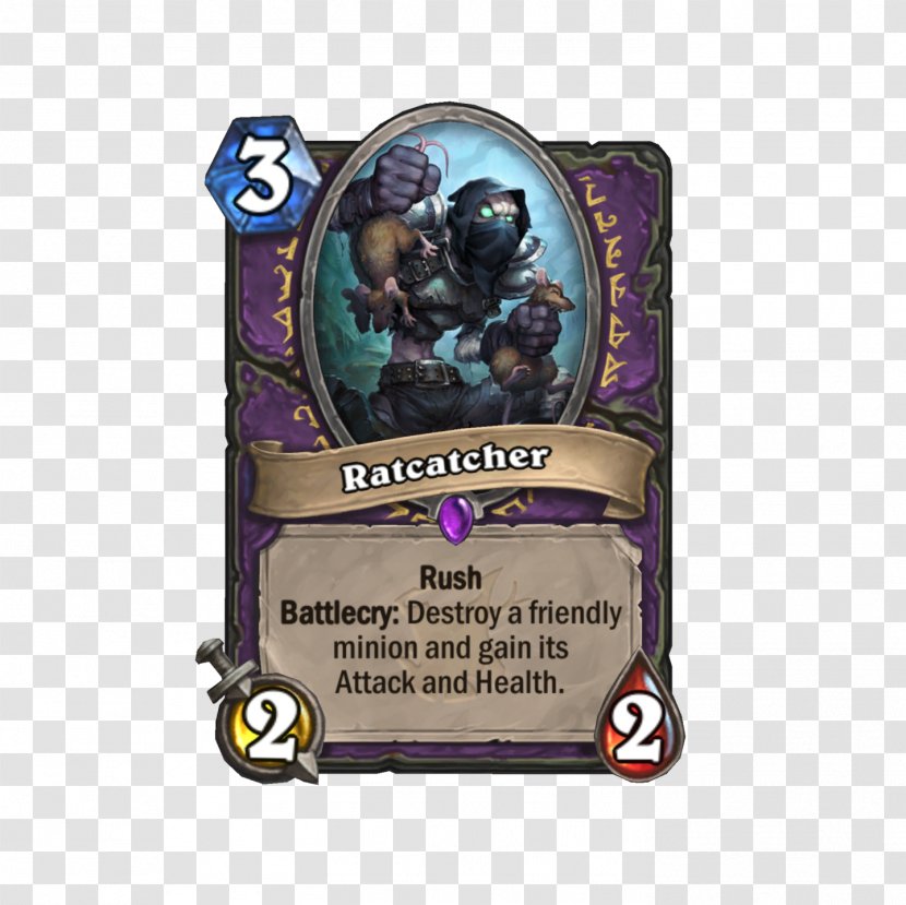 Hearthstone Rat Trap Rat-catcher World Of Warcraft - Purple Transparent PNG