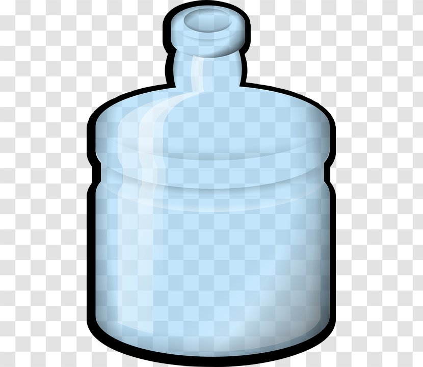 Clip Art Water Bottles Openclipart - Lid - Plastic Bottle Drawing Transparent PNG