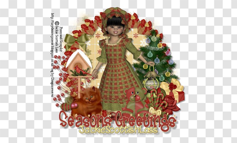 Christmas Ornament Flower Day Pattern - Tiny Dancer Transparent PNG