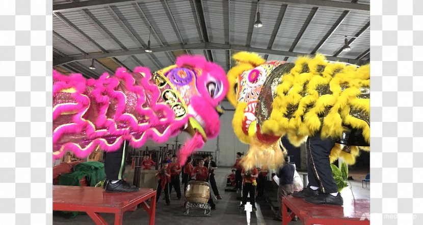 Balloon Chinese New Year Festival Calendar - Lion Dance Transparent PNG