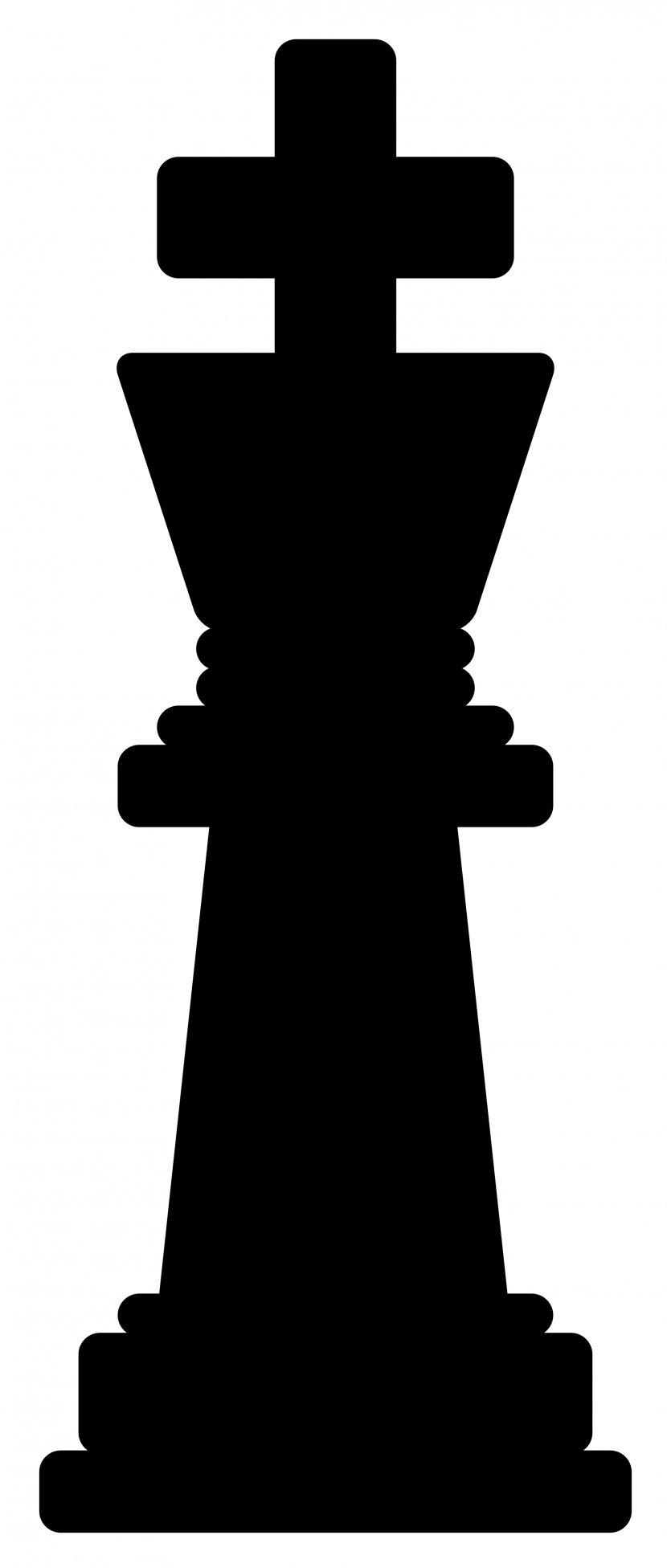 Chess Piece King Queen Clip Art - White And Black In - Knight Cliparts Transparent PNG