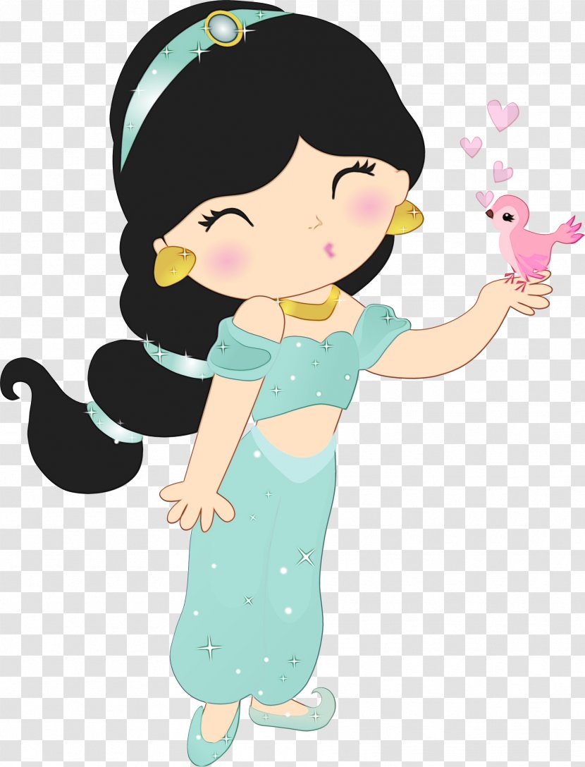 Cartoon Clip Art Animated Black Hair Fictional Character - Gesture Animation Transparent PNG