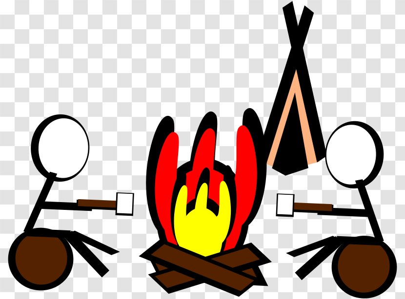 Camping Campsite Tent Gift Clip Art - Technology - Two Fire Water Boy Transparent PNG