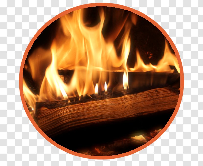 Fireplace Heat Firewood Flame - Hearth - Seasoned Transparent PNG