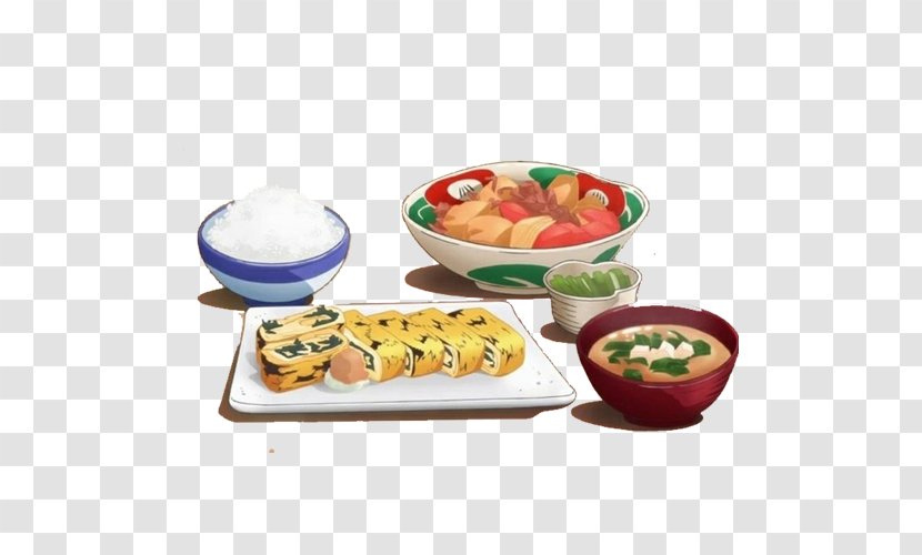 Omelette Bacon Stuffing Sushi Meatloaf - Frame - Omelet Rice Packages Hand Painting Material Picture Transparent PNG