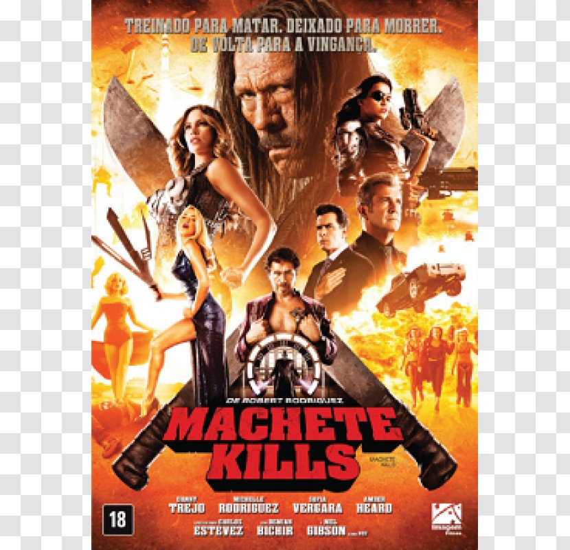 Machete Film Director Thriller Trailer - Grindhouse - Justiceiro Transparent PNG