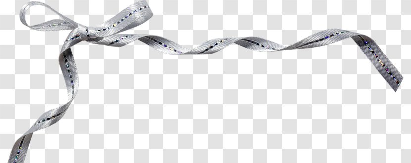 Ribbon Silver Argent Bow - White Transparent PNG