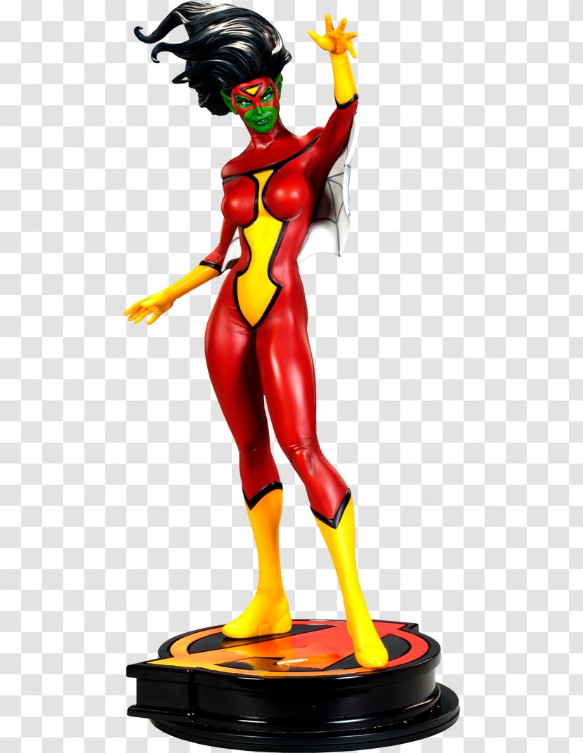 Spider-Woman Superhero Marvel Comics Sideshow Collectibles Spider-Girl - Woman Transparent PNG
