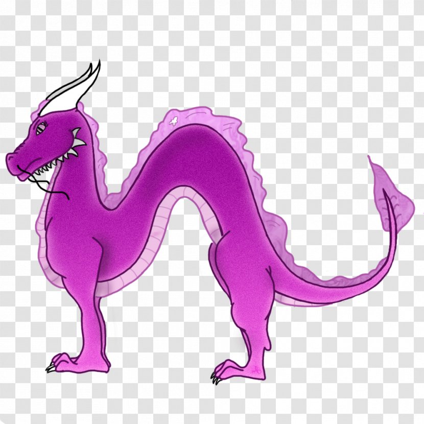Dragon Cartoon Pink M Animal Transparent PNG