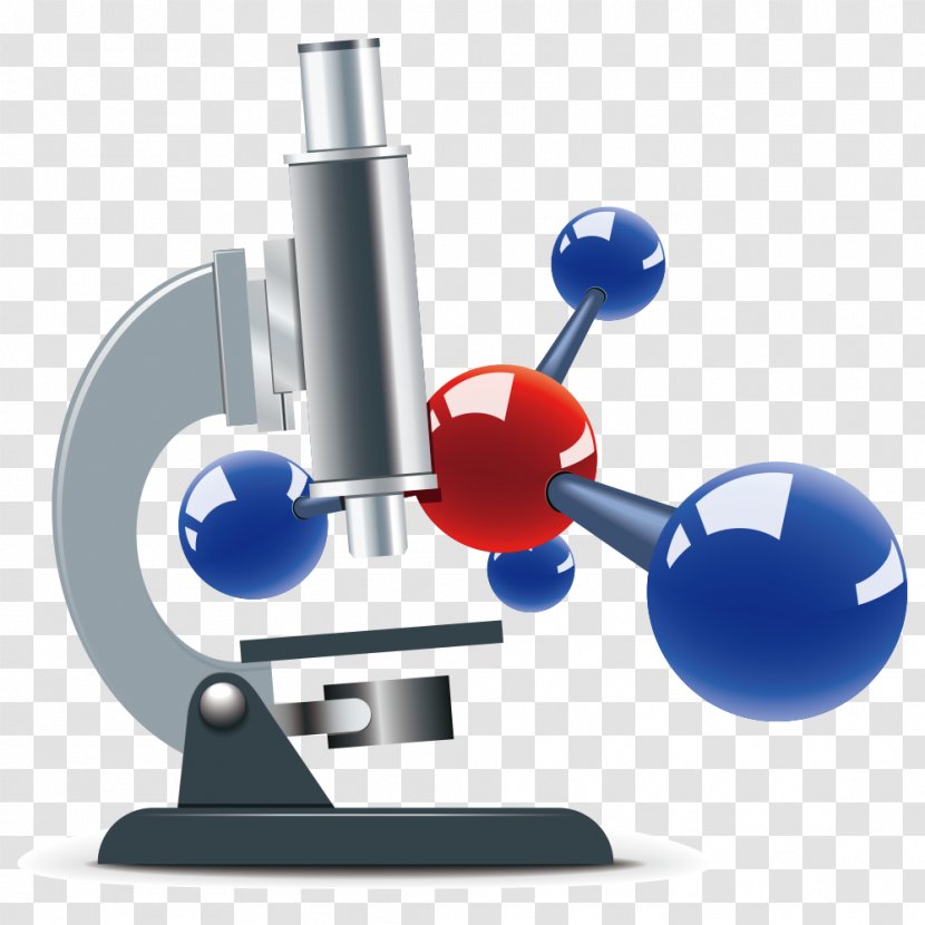Cartoon Icon - Medicine - Microscope Transparent PNG