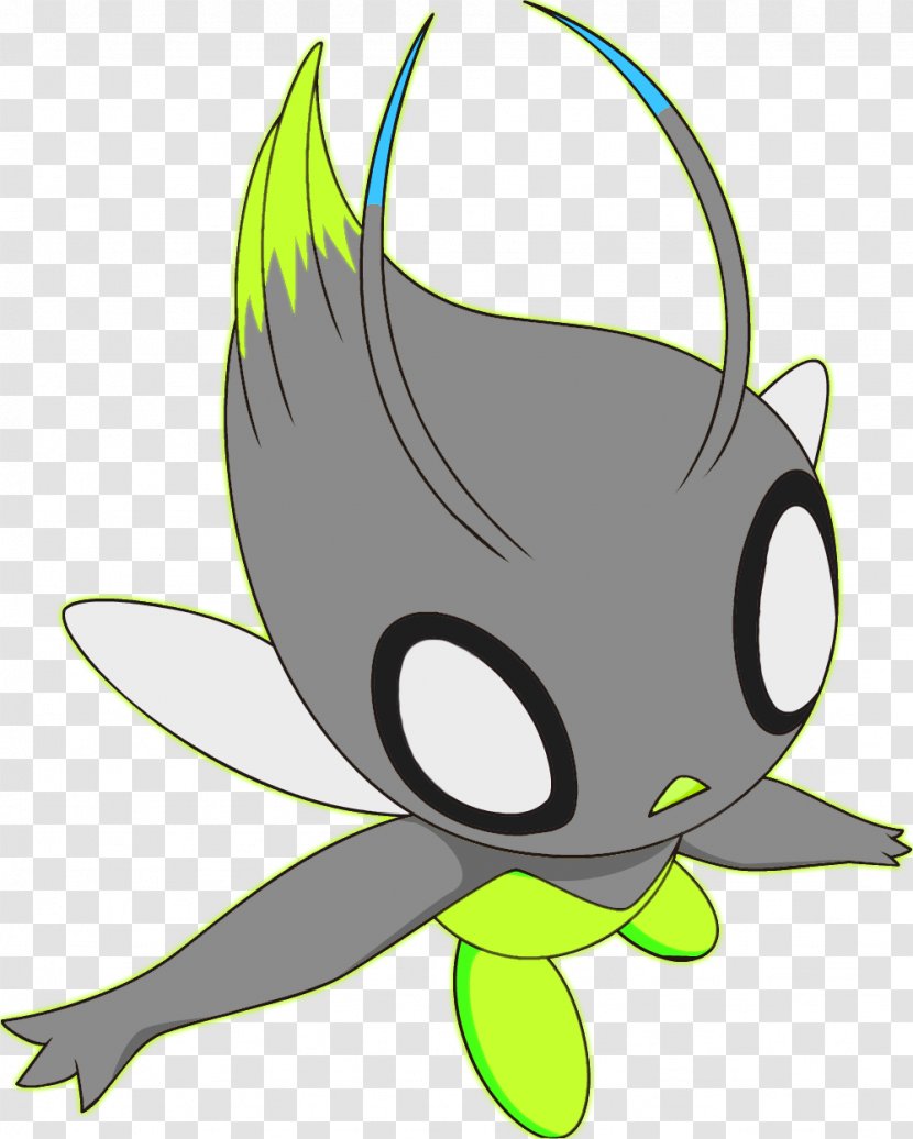 Whiskers Cat Arceus Celebi Clip Art - Fan - Plant Transparent PNG