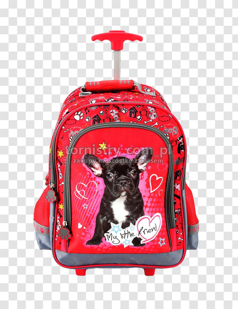 French Bulldog Bag Backpack Snout - Dog Transparent PNG