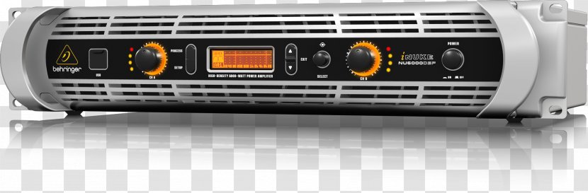 Behringer INUKE NU6000DSP Audio Power Amplifier NU3000 NU4-6000 - Inuke Nu3000 Transparent PNG