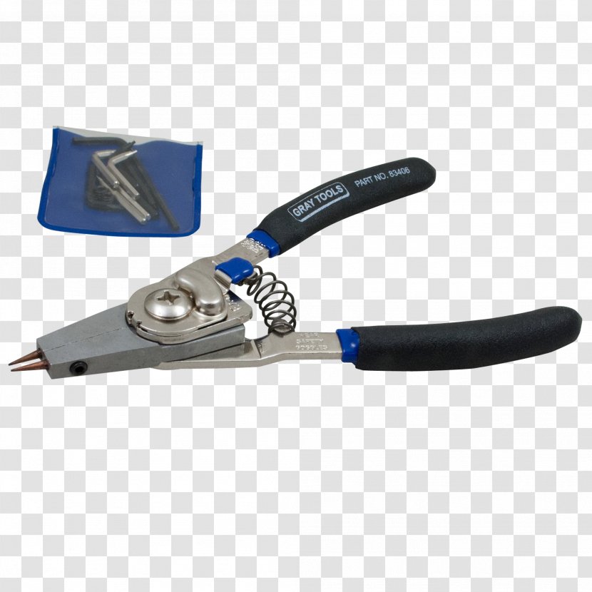 Diagonal Pliers Retaining Ring Tool Wire Stripper Transparent PNG