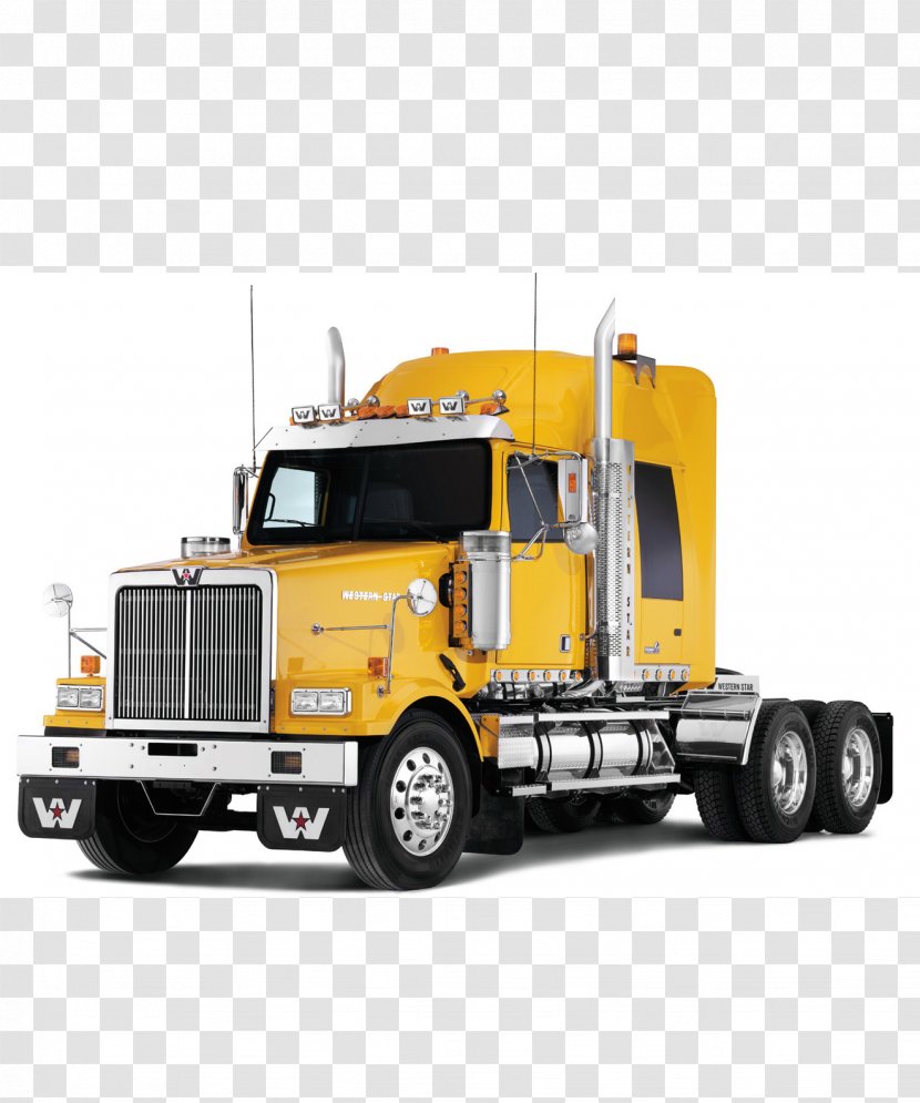 Car Peterbilt Western Star Trucks Freightliner - Trailer Truck Transparent PNG
