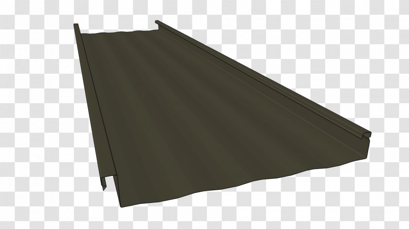 Rectangle Roof Material - Striated Transparent PNG