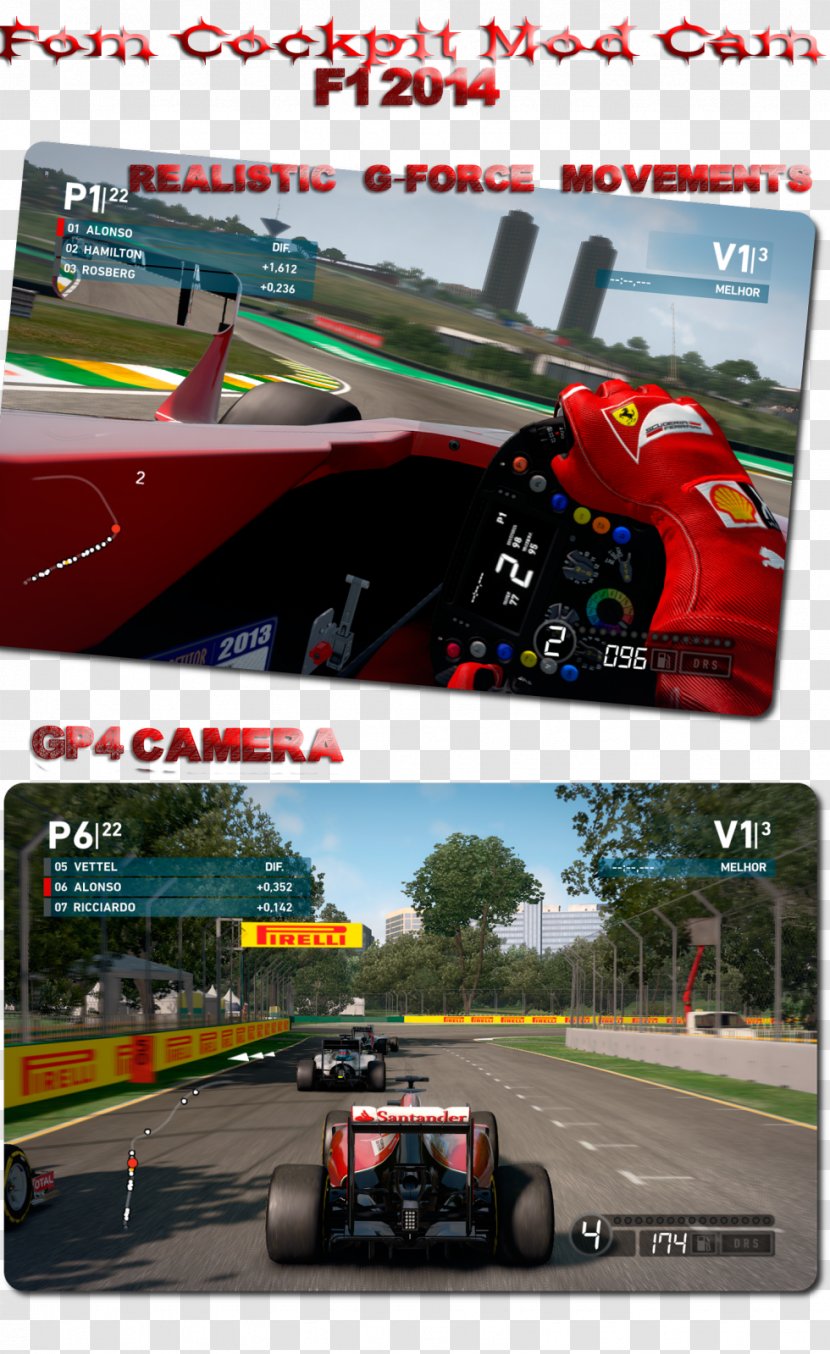 2014 Formula One World Championship F1 Manager 5 Sports Car Racing 2017 - Endurance Motorsport - Cockpit Transparent PNG