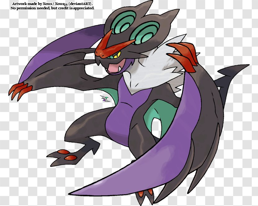 Pokémon X And Y Snap Noivern Ash Ketchum - Mythical Creature - Meteor Sprite Transparent PNG