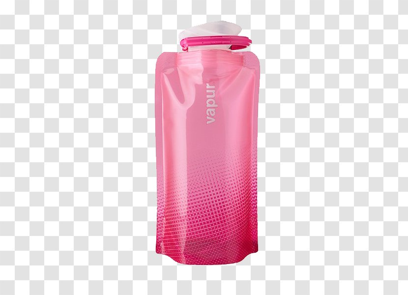 Vapur, Inc. Pink Tints And Shades Water Bottle - Vapur Transparent PNG