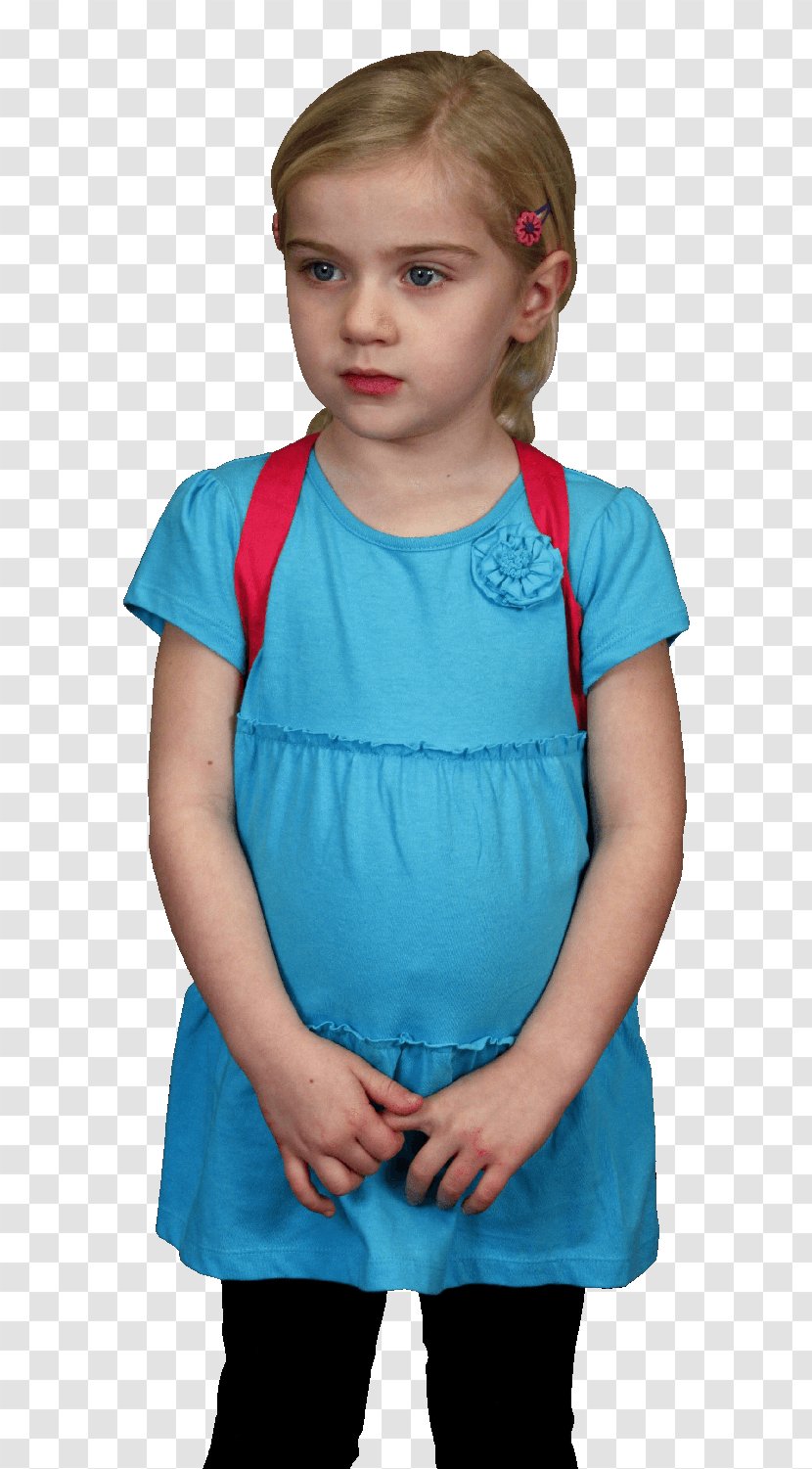 Sleeve T-shirt Backpack Toddler Shoulder - Flower Transparent PNG