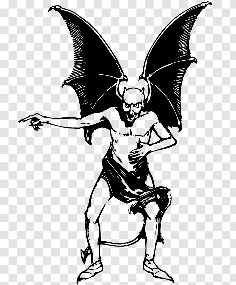 Lucifer Satan Devil Clip Art - Drawing Transparent PNG