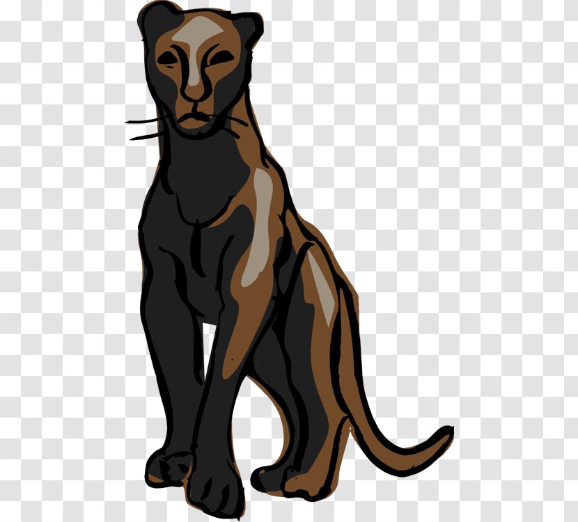 Whiskers Panther Leopard Cat Clip Art - Lion Transparent PNG