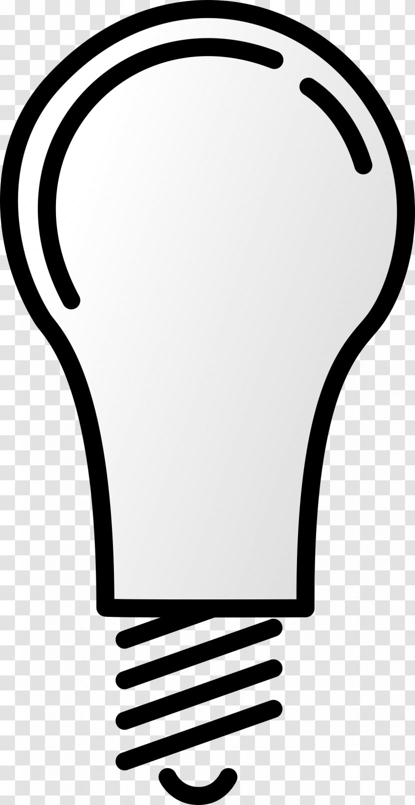 Incandescent Light Bulb Lamp Clip Art - Icon Design Transparent PNG