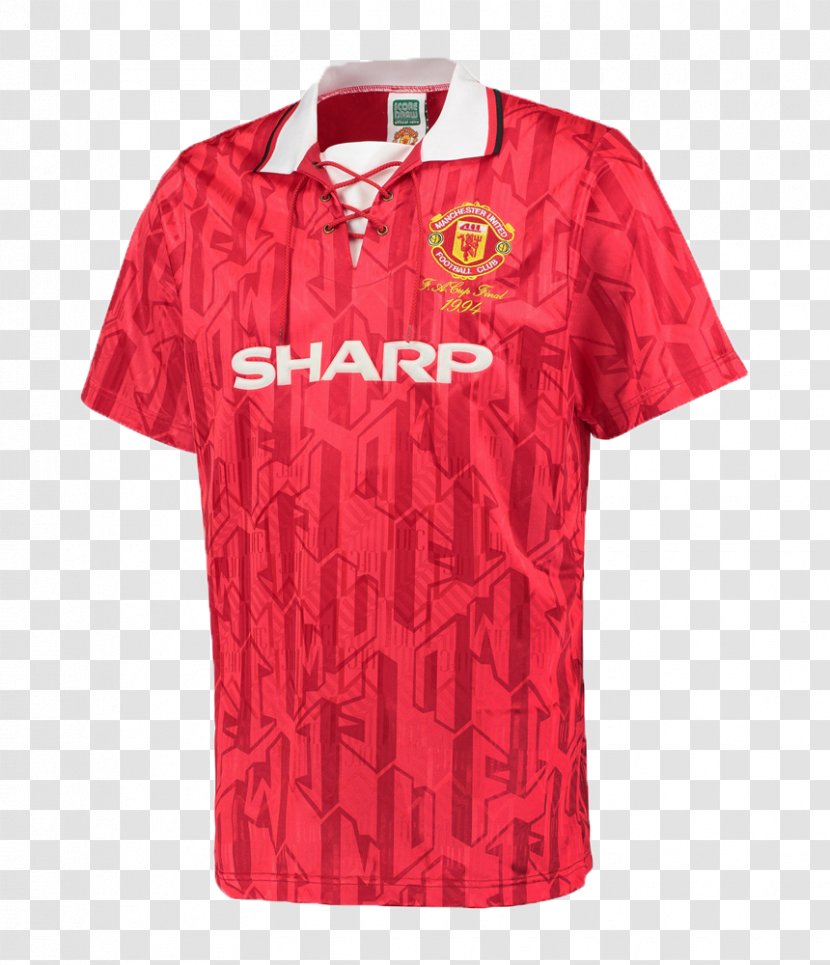 T-shirt Premier League Manchester United F.C. Jersey - Tshirt Transparent PNG