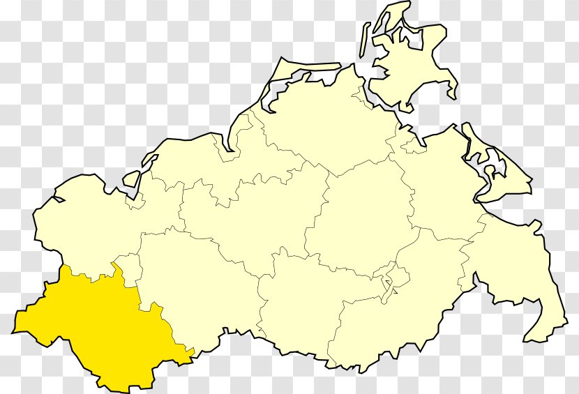 Rostock Greifswald Districts Of Germany States Independent City - Map - Tree Transparent PNG