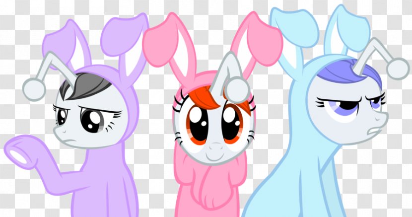 Pony Easter Bunny Rabbit Horse Ear - Heart Transparent PNG