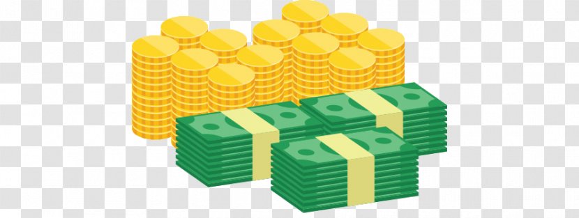 Money Background - Cash - Toy Block Yellow Transparent PNG
