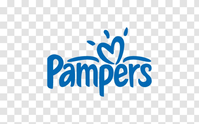 Diaper Pampers Logo Infant Child - Blue Transparent PNG