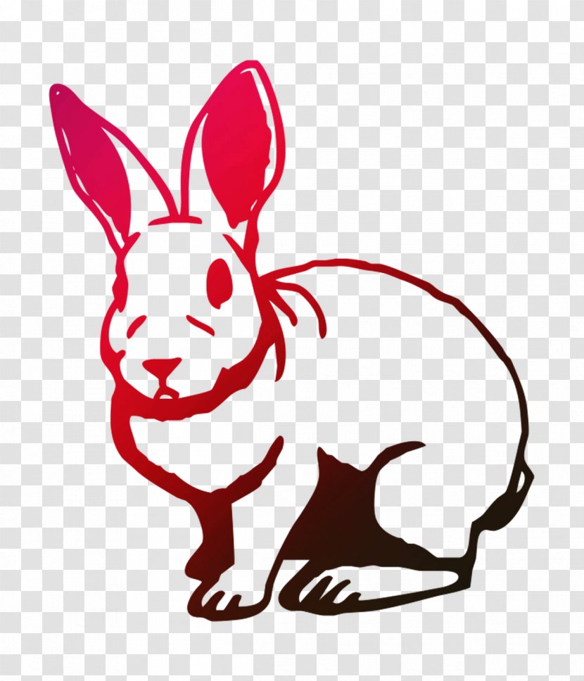 Domestic Rabbit Dingbat Clip Art Font Hare - Whiskers Transparent PNG