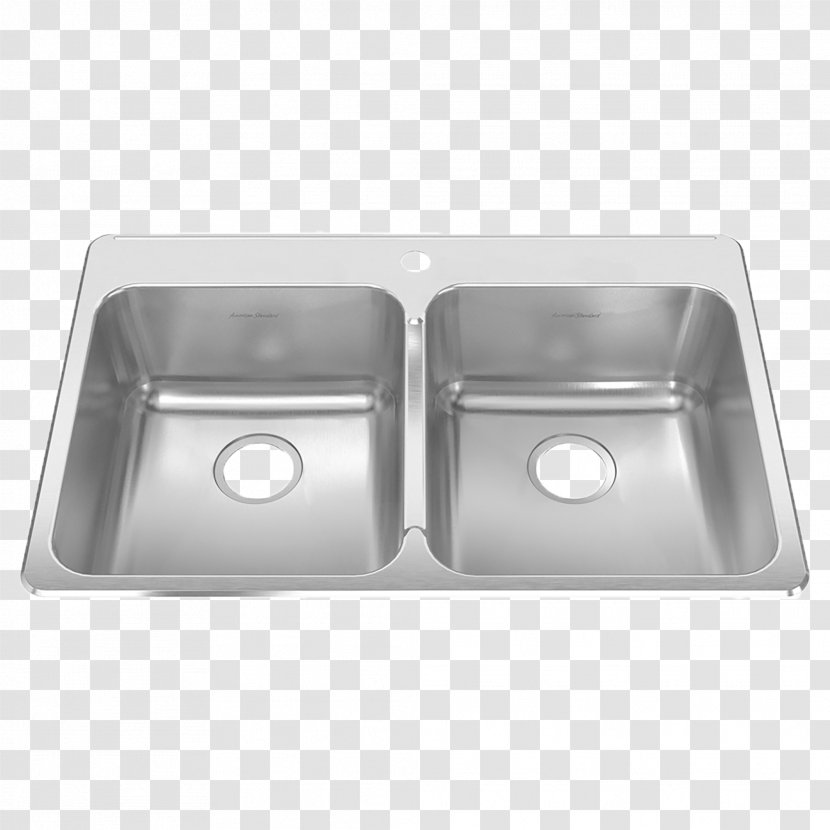 Sink American Standard Brands Stainless Steel Kitchen Bowl Transparent PNG