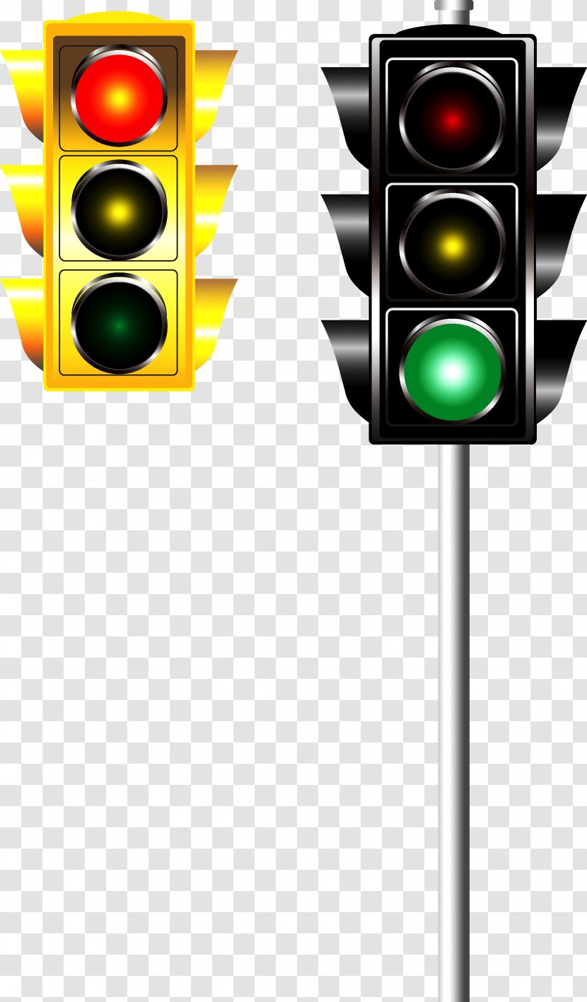 Traffic Light Sign Road Safety - Driving Transparent PNG