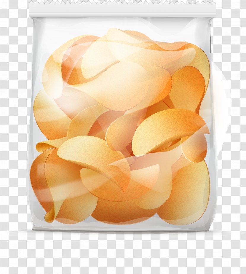 Plastic Bag Potato Chip - A Of Chips Decorative Pattern Transparent PNG