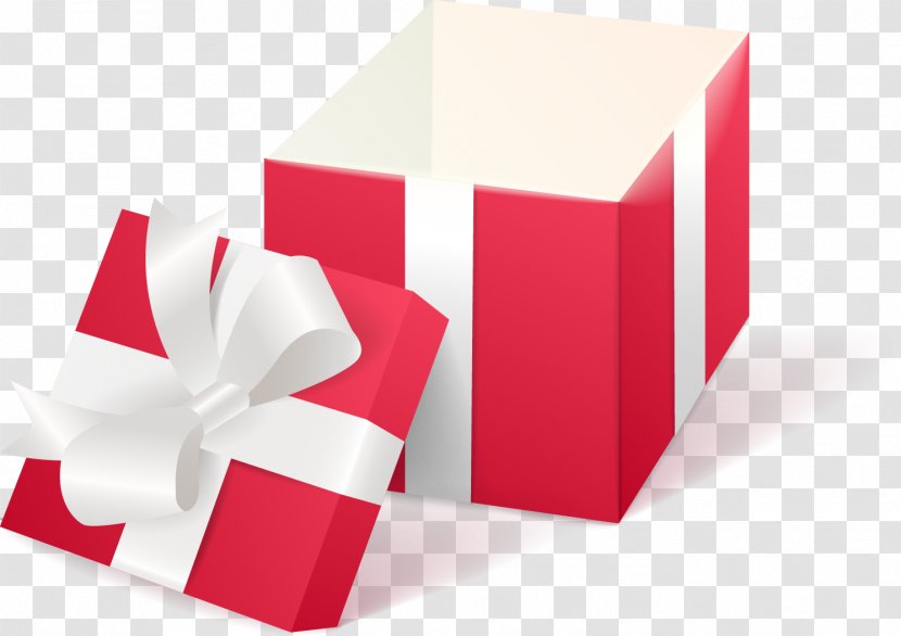 Gift Decorative Box - Stock Photography - Vector Painted Open Transparent PNG