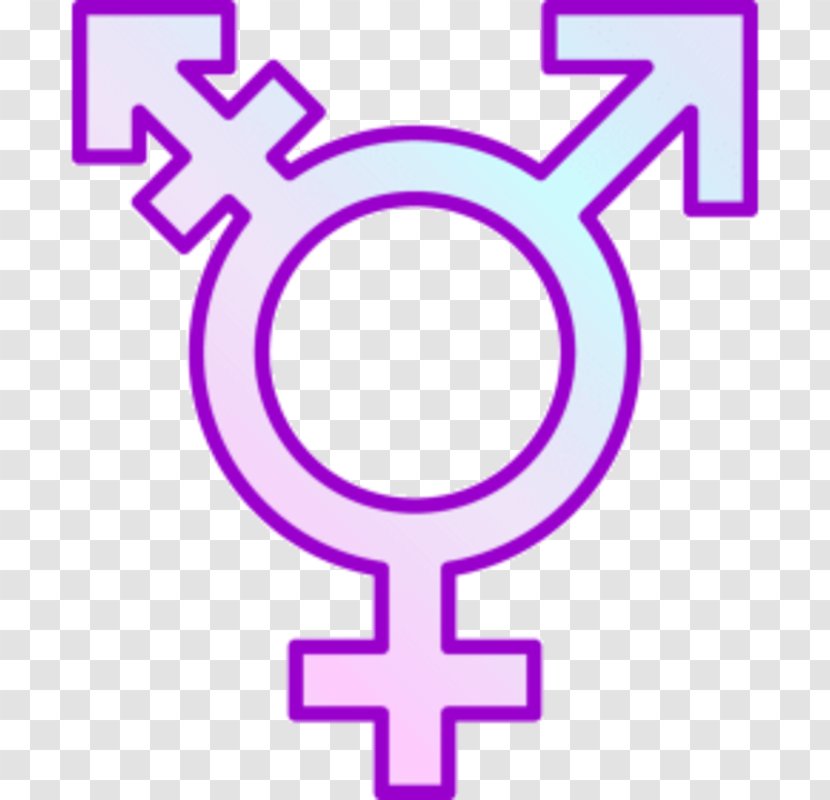 Woman Cartoon - Transgender Flags - Violet Purple Transparent PNG