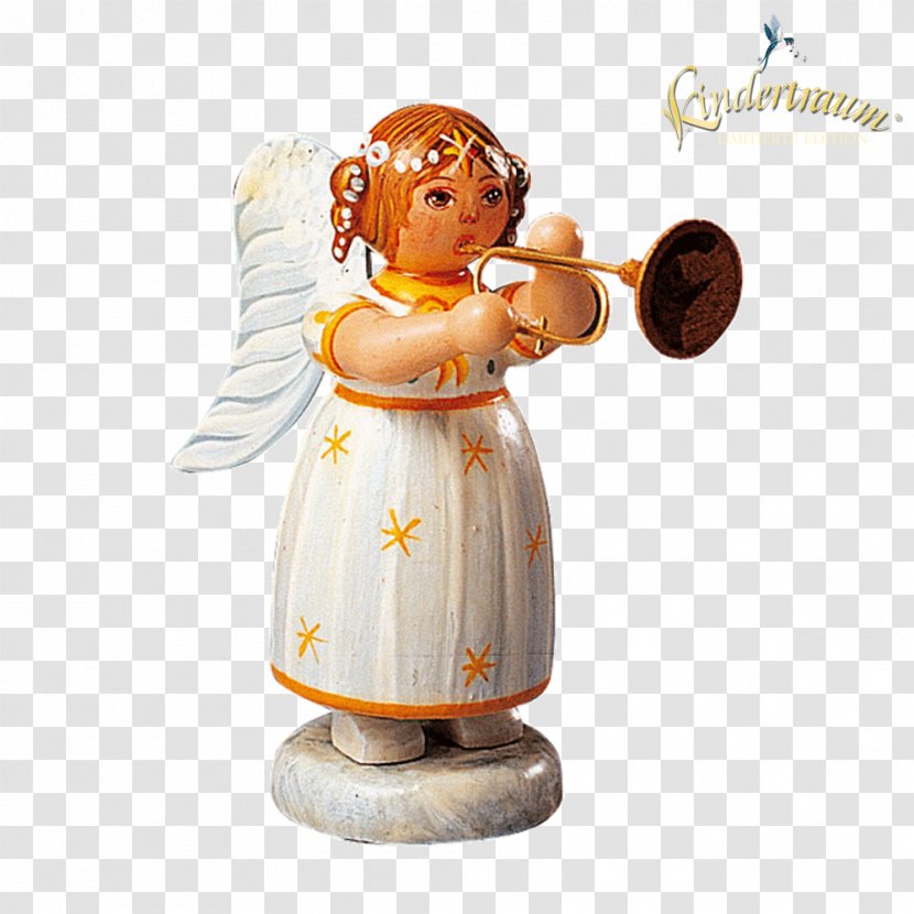Figurine Angel M - Supernatural Creature - Trumpet Transparent PNG