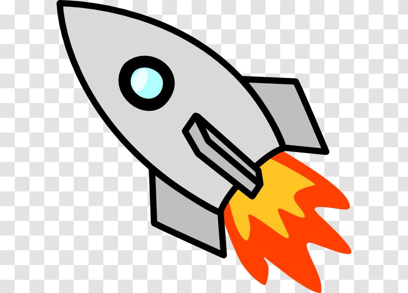 Rocket Free Content Spacecraft Clip Art - Yellow - Cartoon Launch Transparent PNG