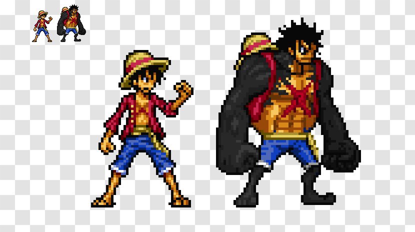 Monkey D. Luffy M.U.G.E.N Akainu One Piece Vinsmoke Sanji - Recreation Transparent PNG