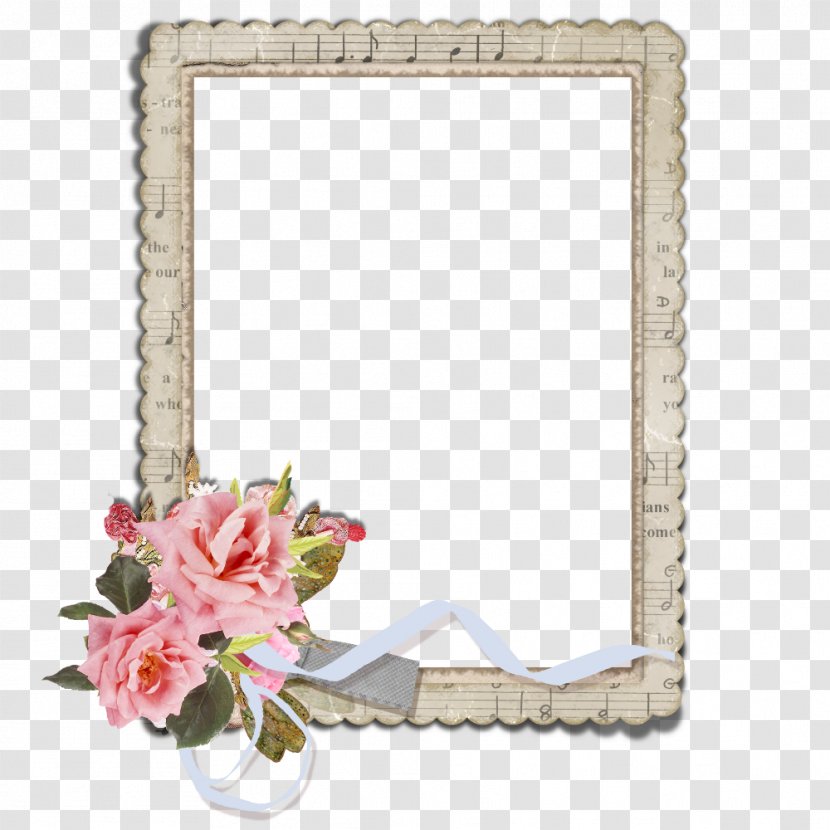 Oil Painting Reproduction Picture Frame Blog Polyvore - Hand-painted Floral Border Creative Label Transparent PNG