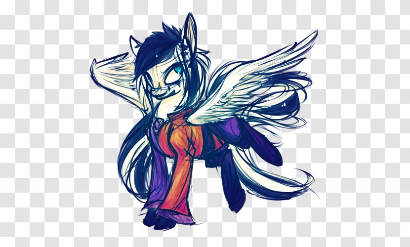 Pony Fairy Horse Cartoon - Silhouette - Passionfurit Transparent PNG