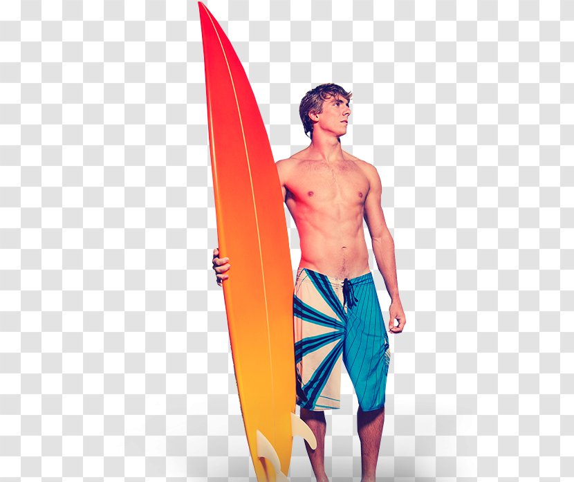 Surfboard Male - Muscle - Surf Sand Resort Transparent PNG
